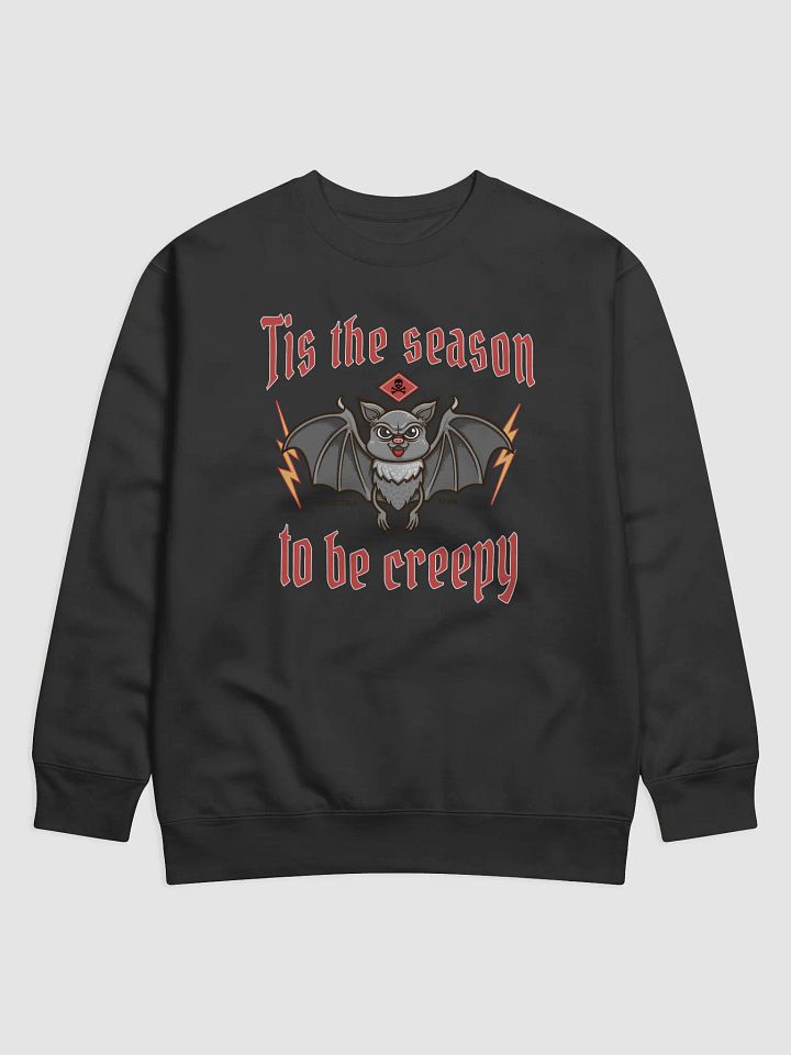 Creepy Bat Halloween Sweatshirt product image (1)