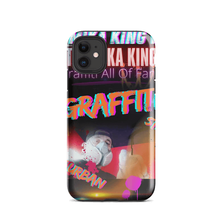 Funda resintente para iPhone® Estilo Graffiti The Mika King Graffiti All Of Fame® product image (24)