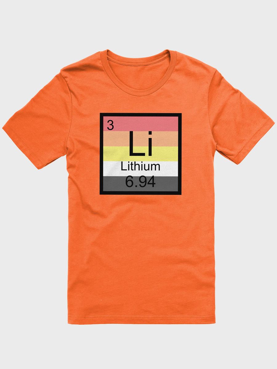 lith periodic table t-shirt product image (1)