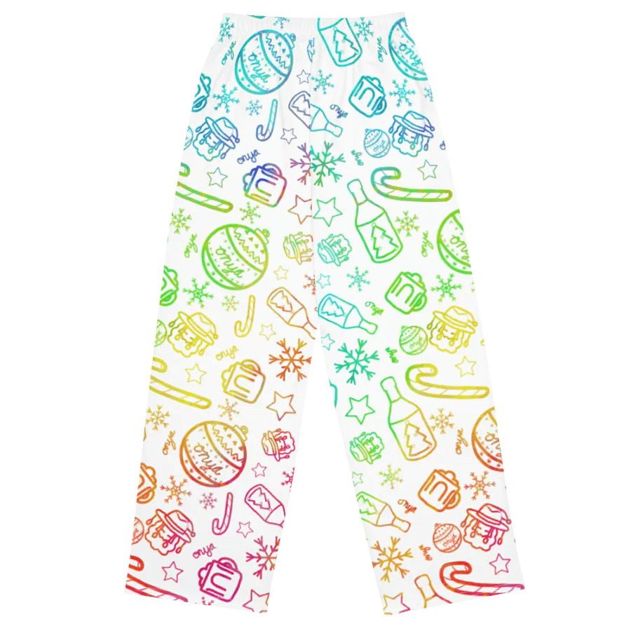 Limited Edition Christmas Rainbow Loose Pants product image (3)
