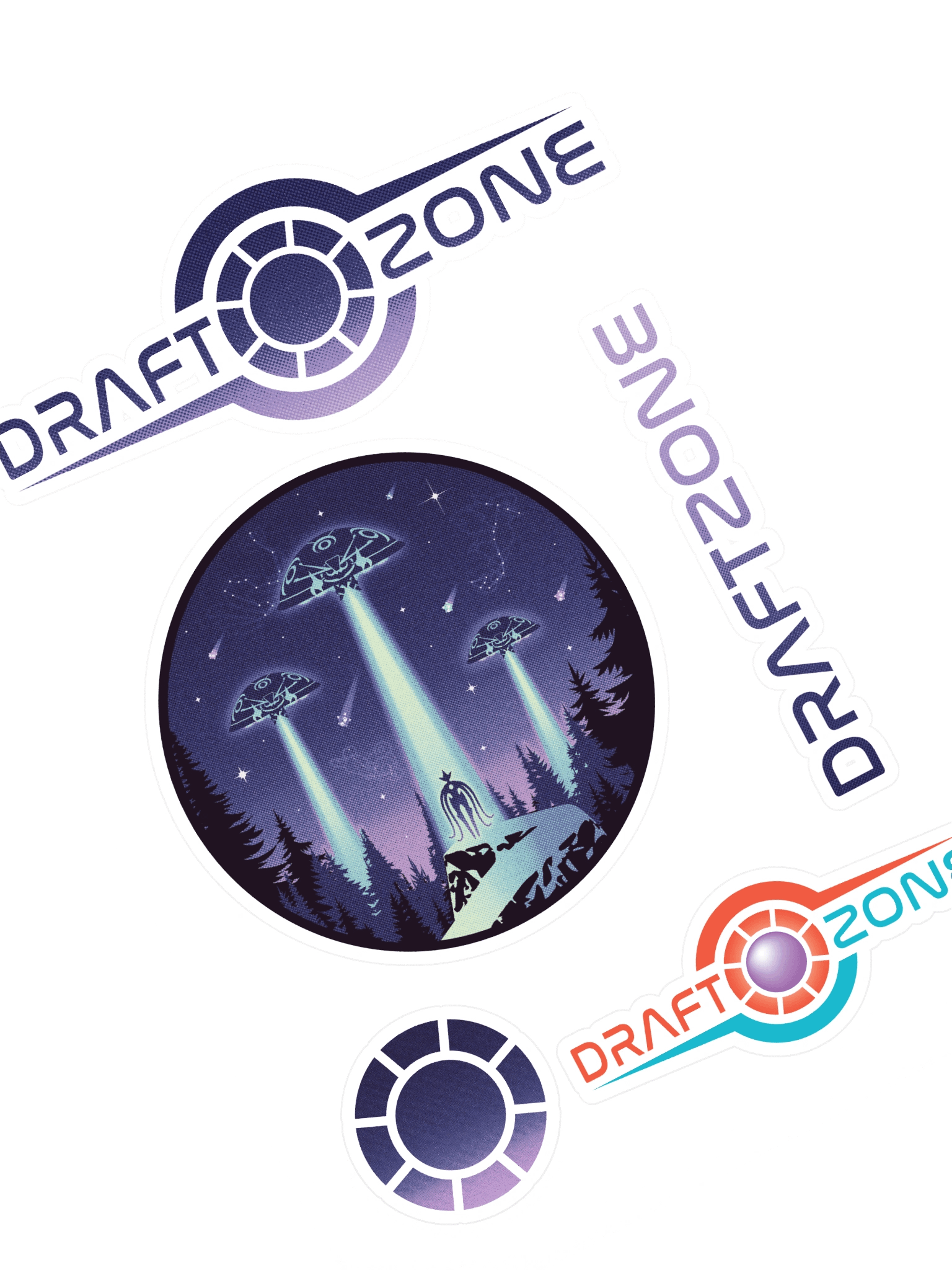 Invasion Violet Sticker Set product image (1)