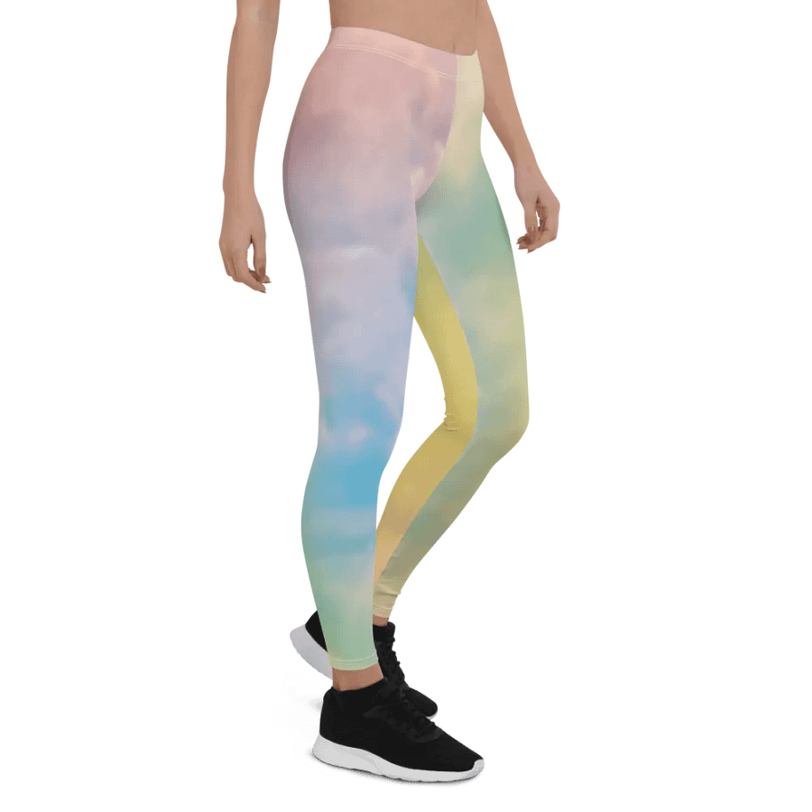 Blur cloud rainbow Design Legging - V10 product image (7)