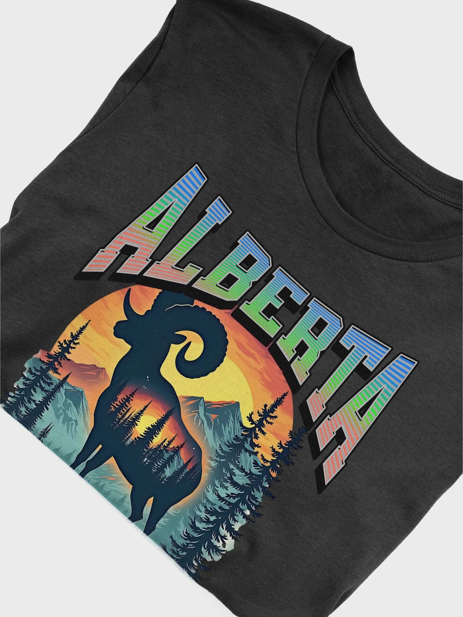 Alberta Wild Rose Country Rocky Mountain Bighorn Sheep Softness Unisex T-Shirt product image (3)