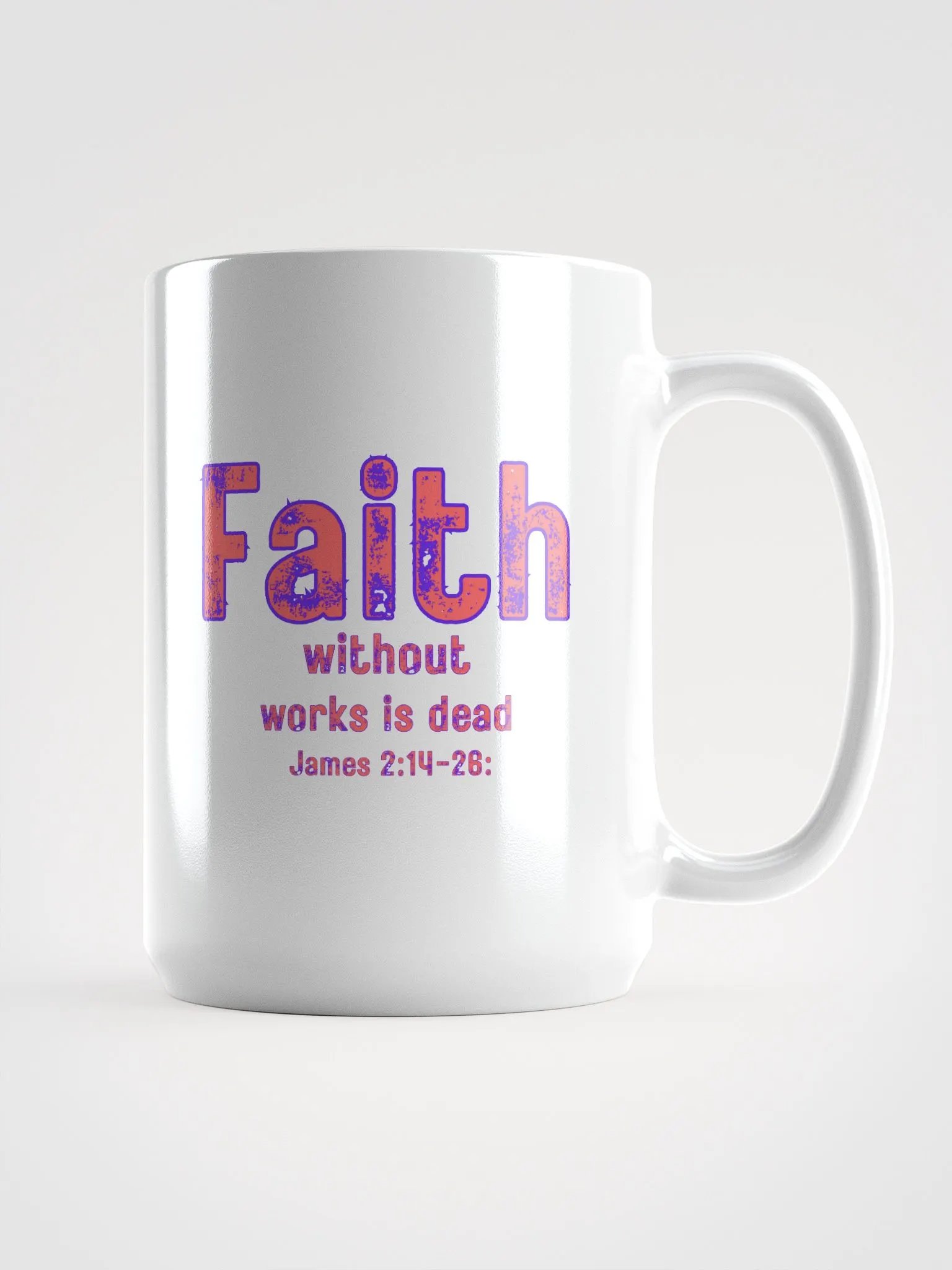 Faithful Works Mug product image (1)