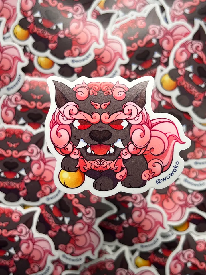 ShiShi Lion Dog Male - Sticker product image (1)