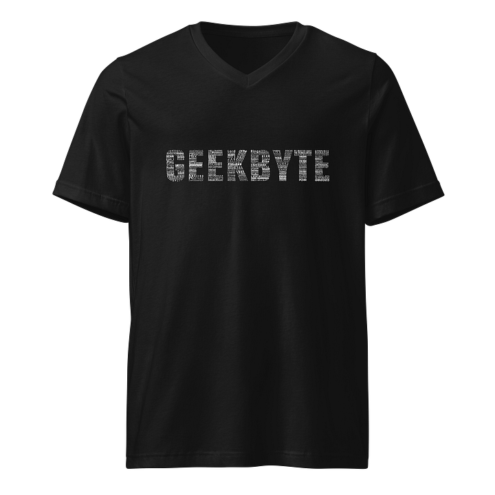 Geekbyte Word V-Neck T-Shirt (2025 Edition) product image (1)
