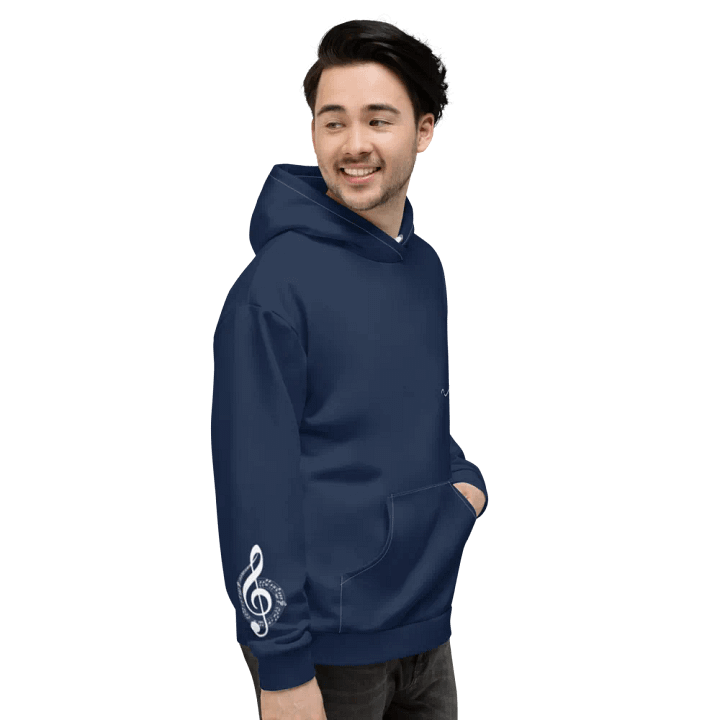 Band Geeks Rule Hoodie | Navy Blue product image (2)