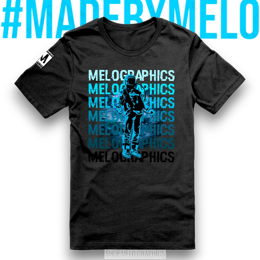 Spacefarer Blues - Premium T-Shirt | #MadeByMELO product image (2)