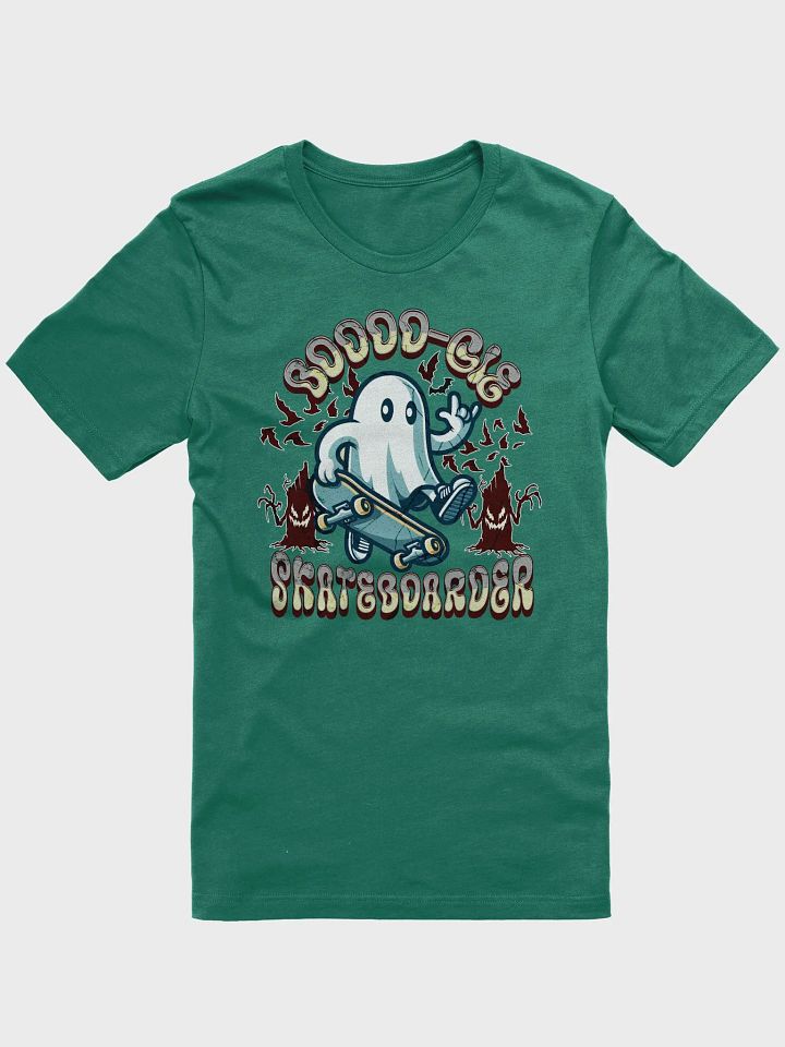 Boooo-gie Skateboarder Ghostly T-Shirt product image (25)