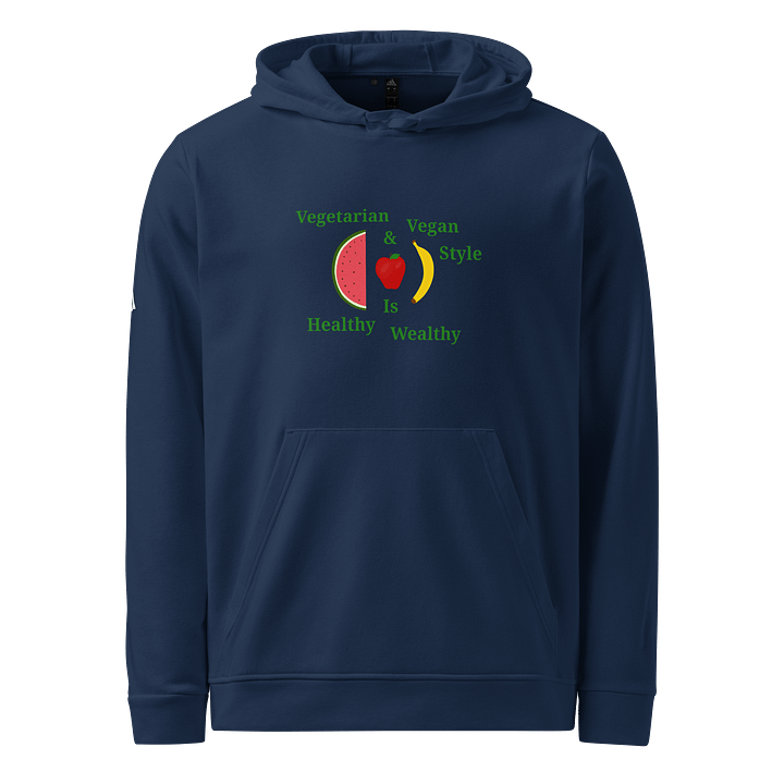 Healthy Is Wealthy Vegan Hoodie product image (1)