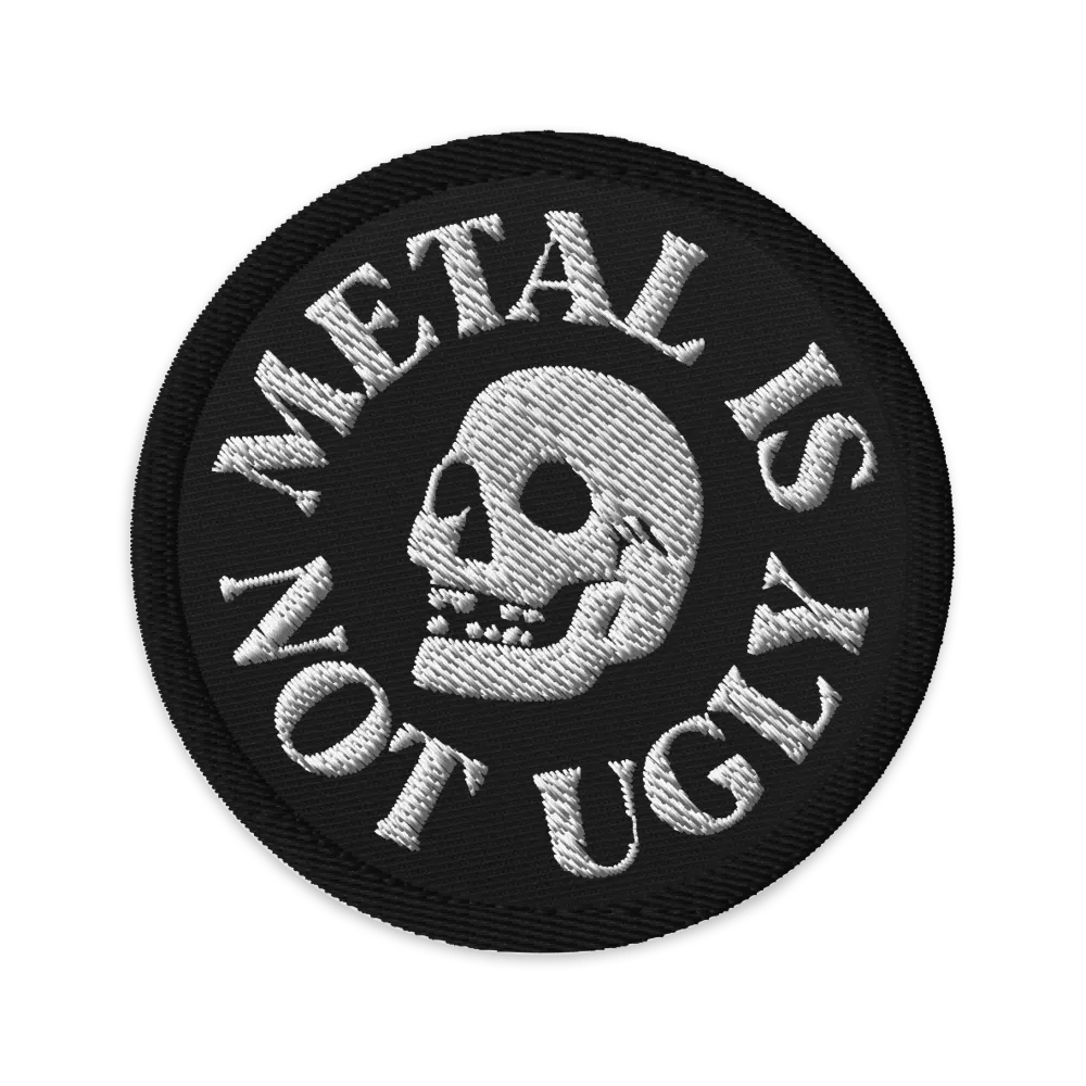 Metal Is Not Ugly - Patch product image (1)