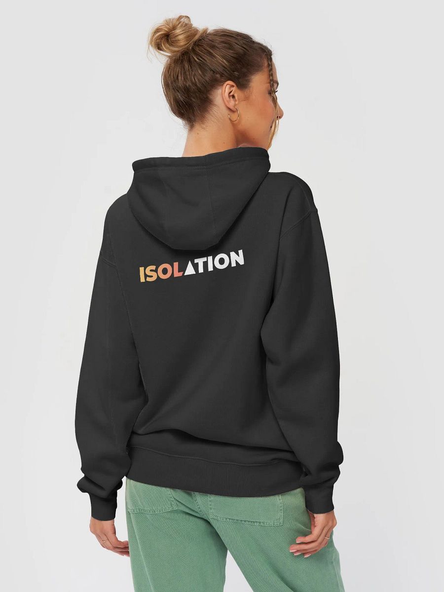 ISOL▲TION — 2024 — LOGO & TEXT (PIN) — PULLOVER HOODIE product image (5)