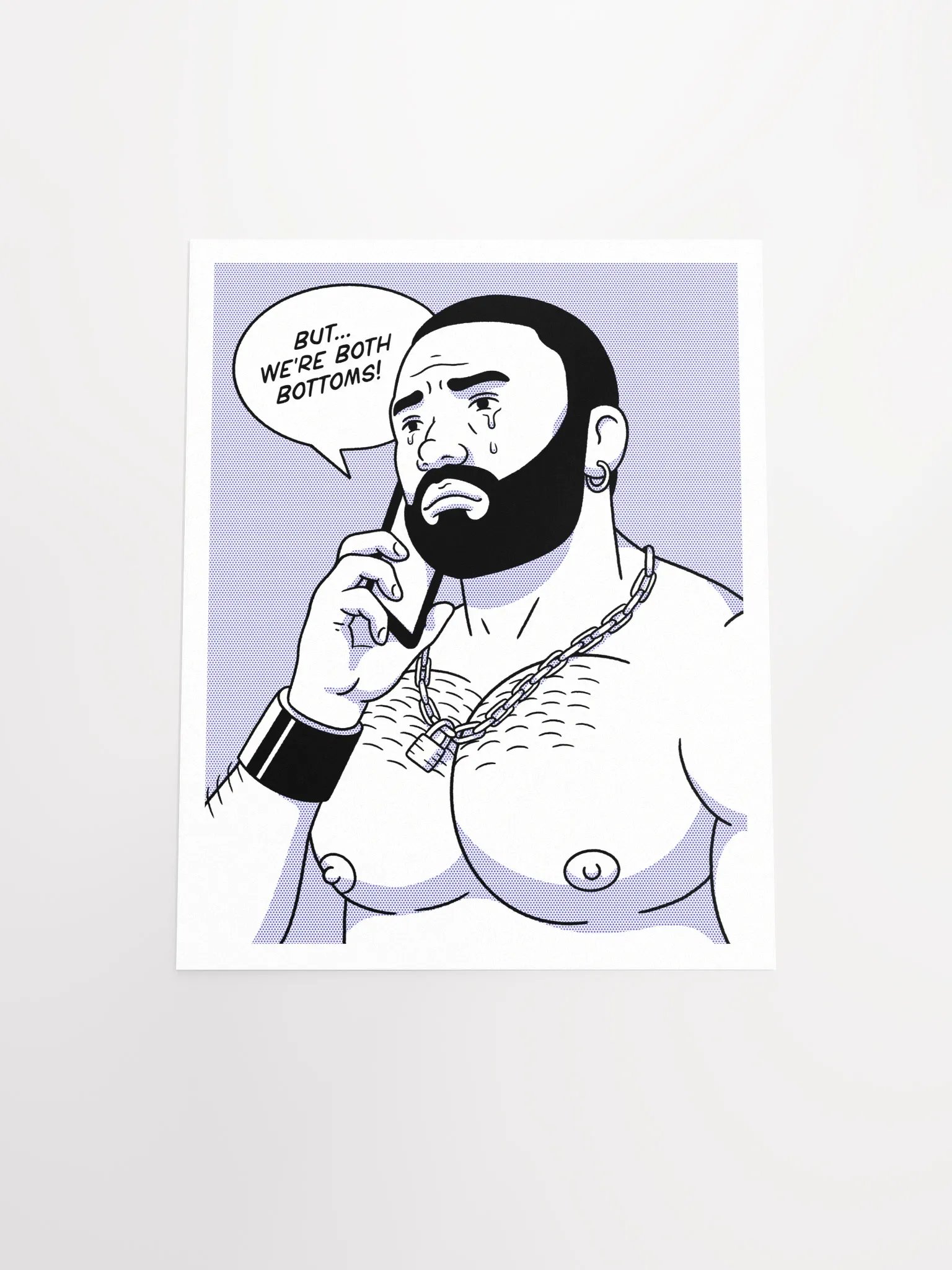 "But We're Both Bottoms" 11x14 Print product image (6)