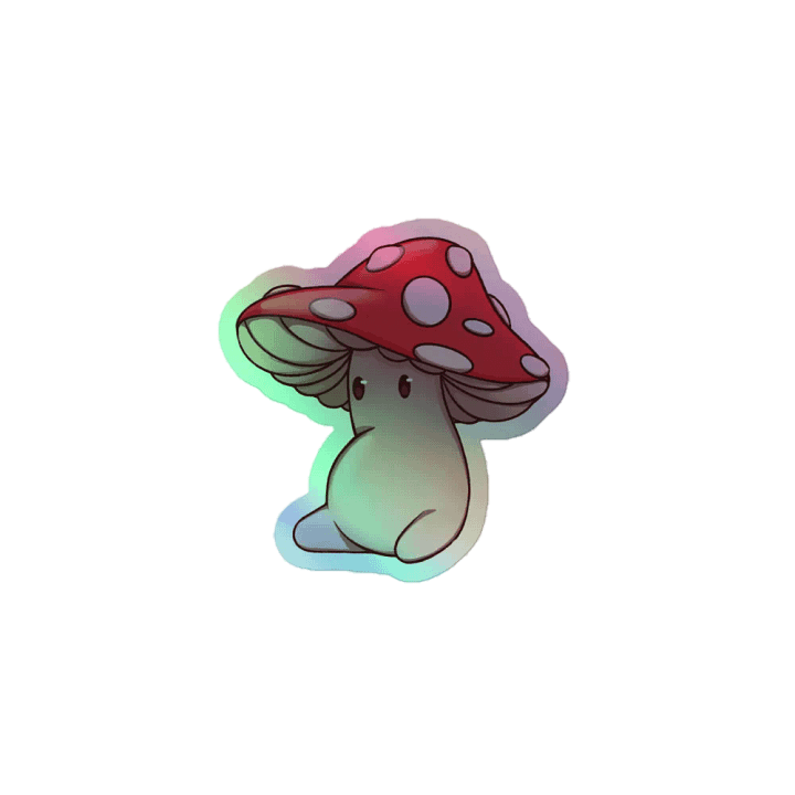 Holographic Grug Sticker product image (1)