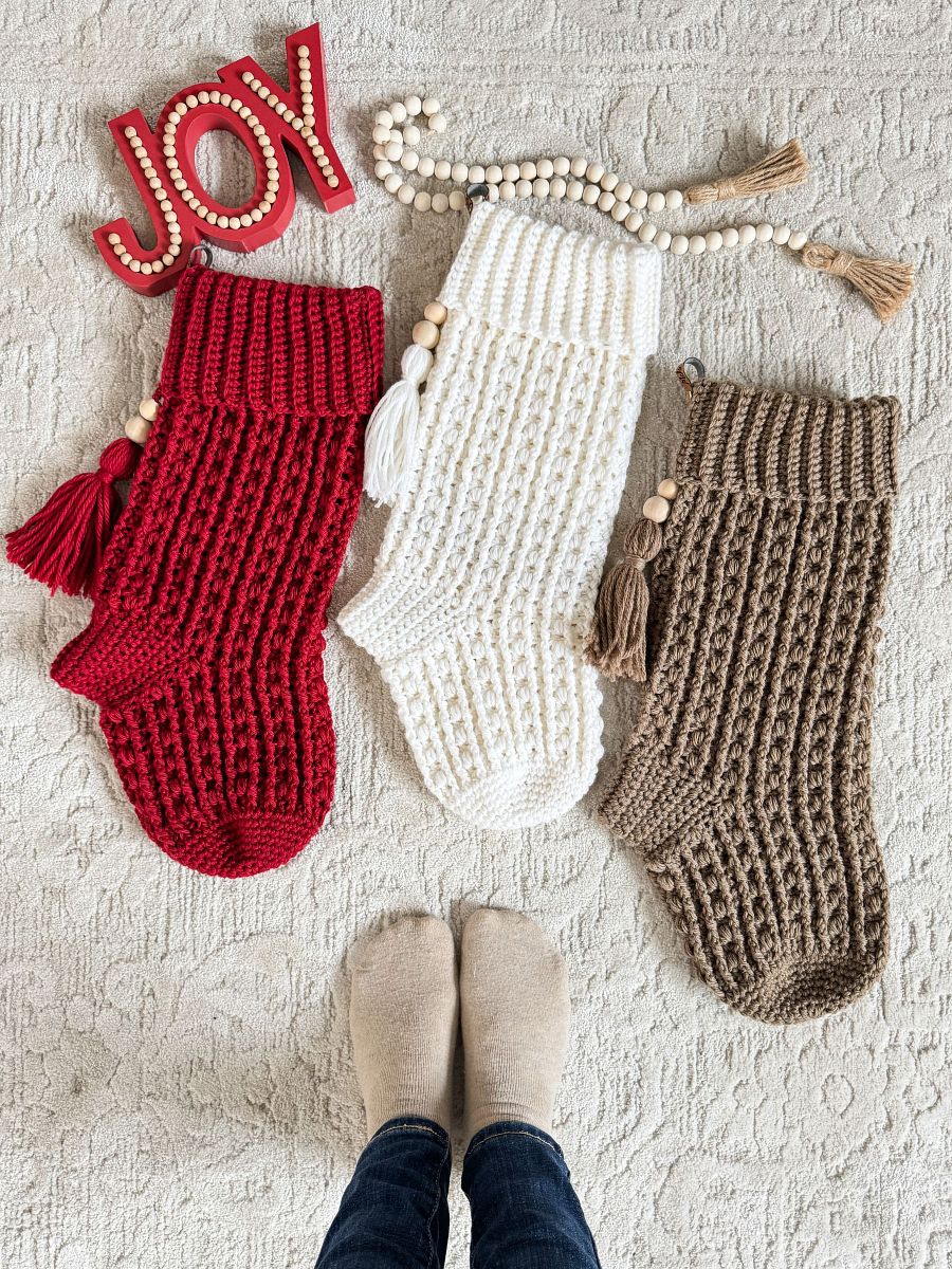 Snuggle Season Stocking Crochet Pattern product image (4)