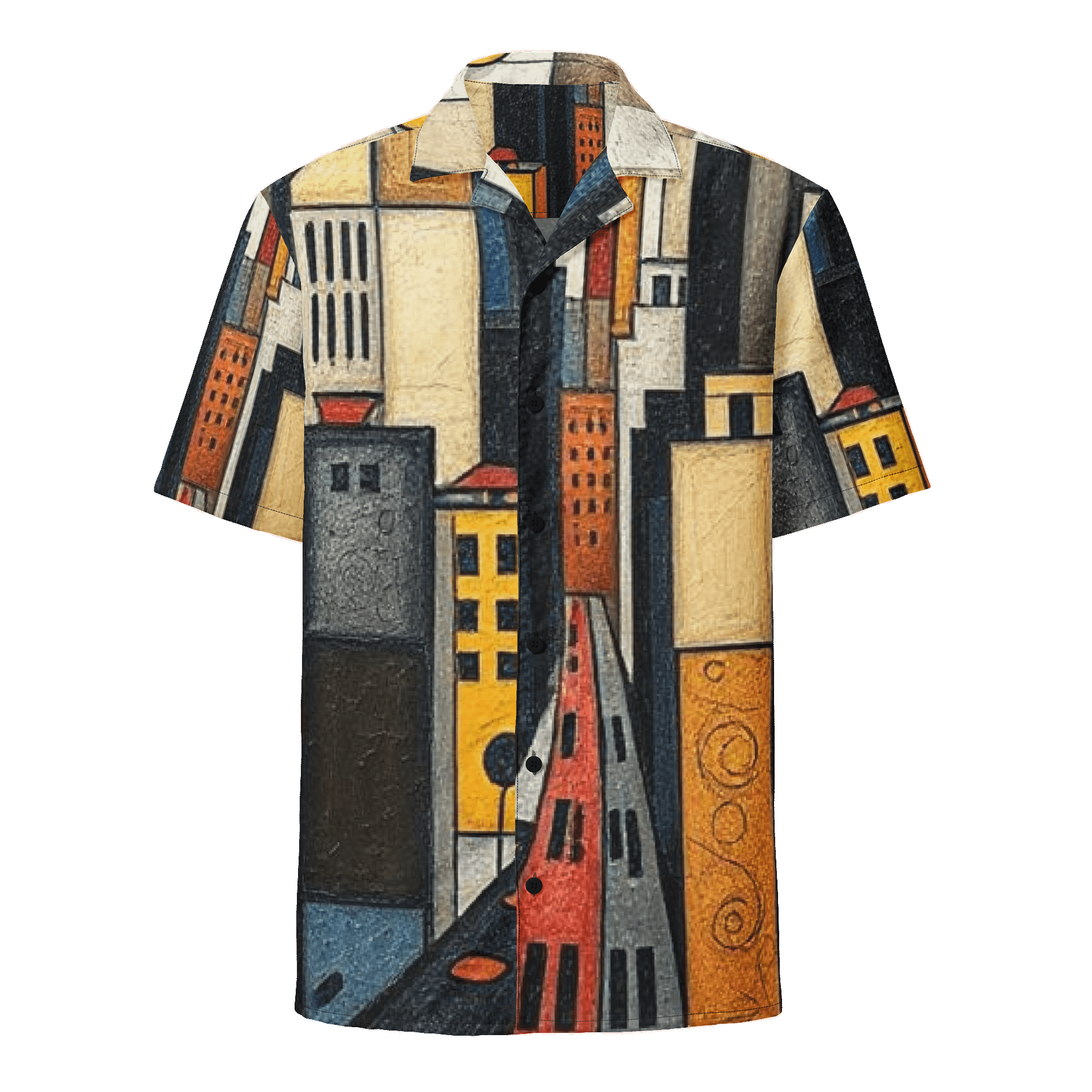 Abstract City Hawaiian Shirt product image (1)