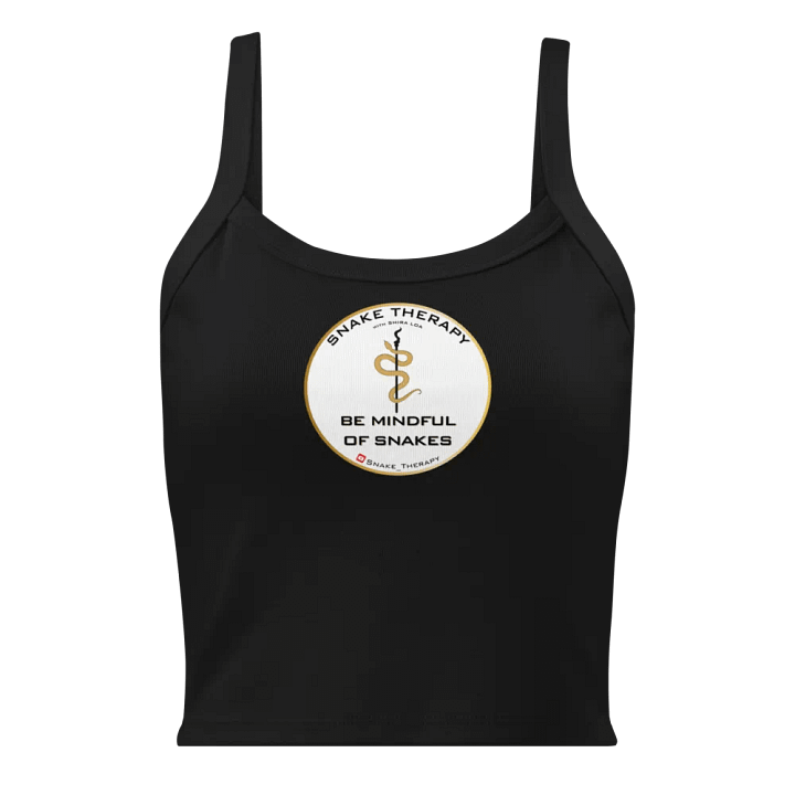 Snake Therapy Logo-Be Mindful Crop Tank product image (1)