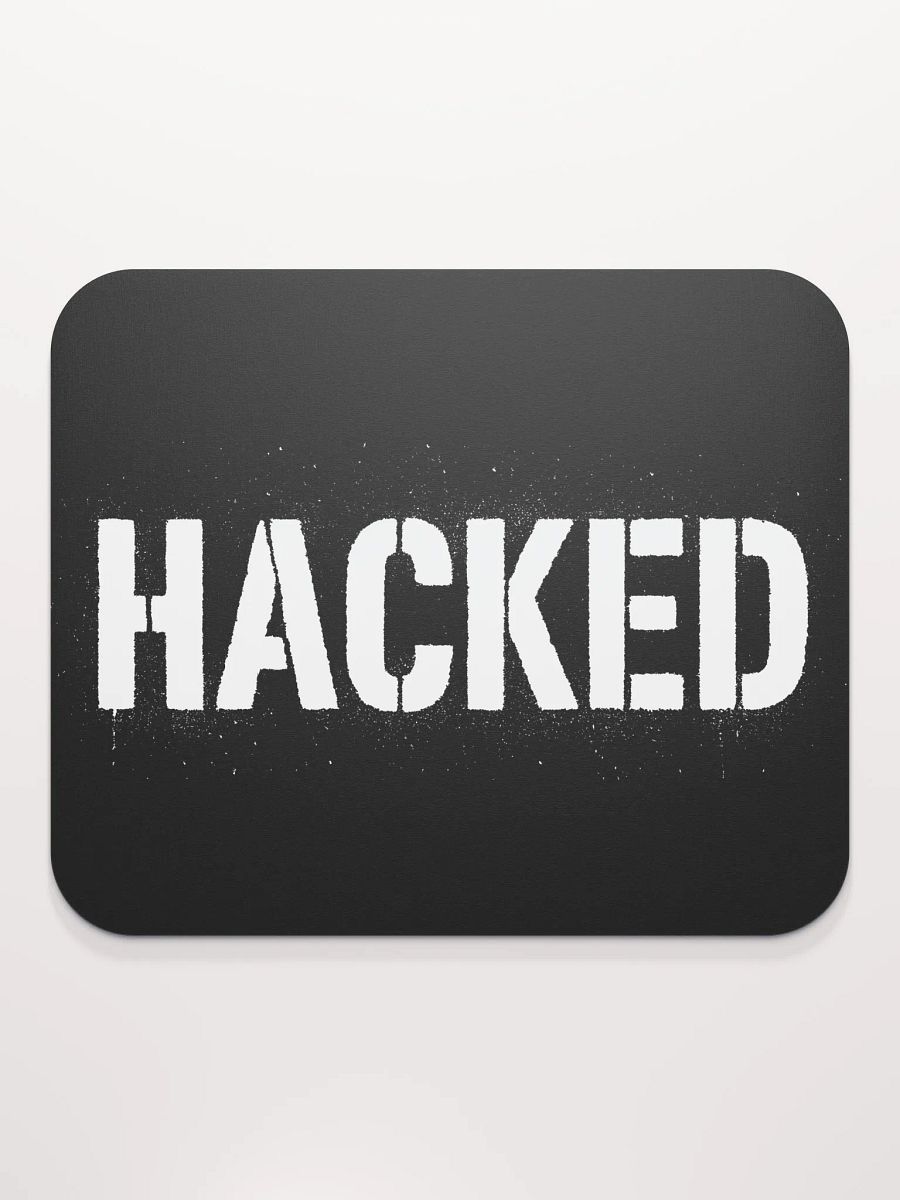 Hacked Mouse Pad Black product image (2)