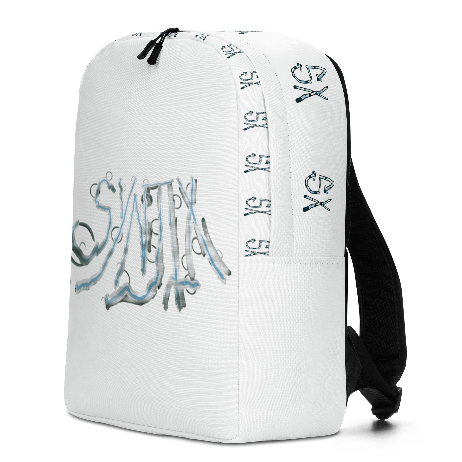 Halloween Ghost SynjiX Backpack (White) product image (2)