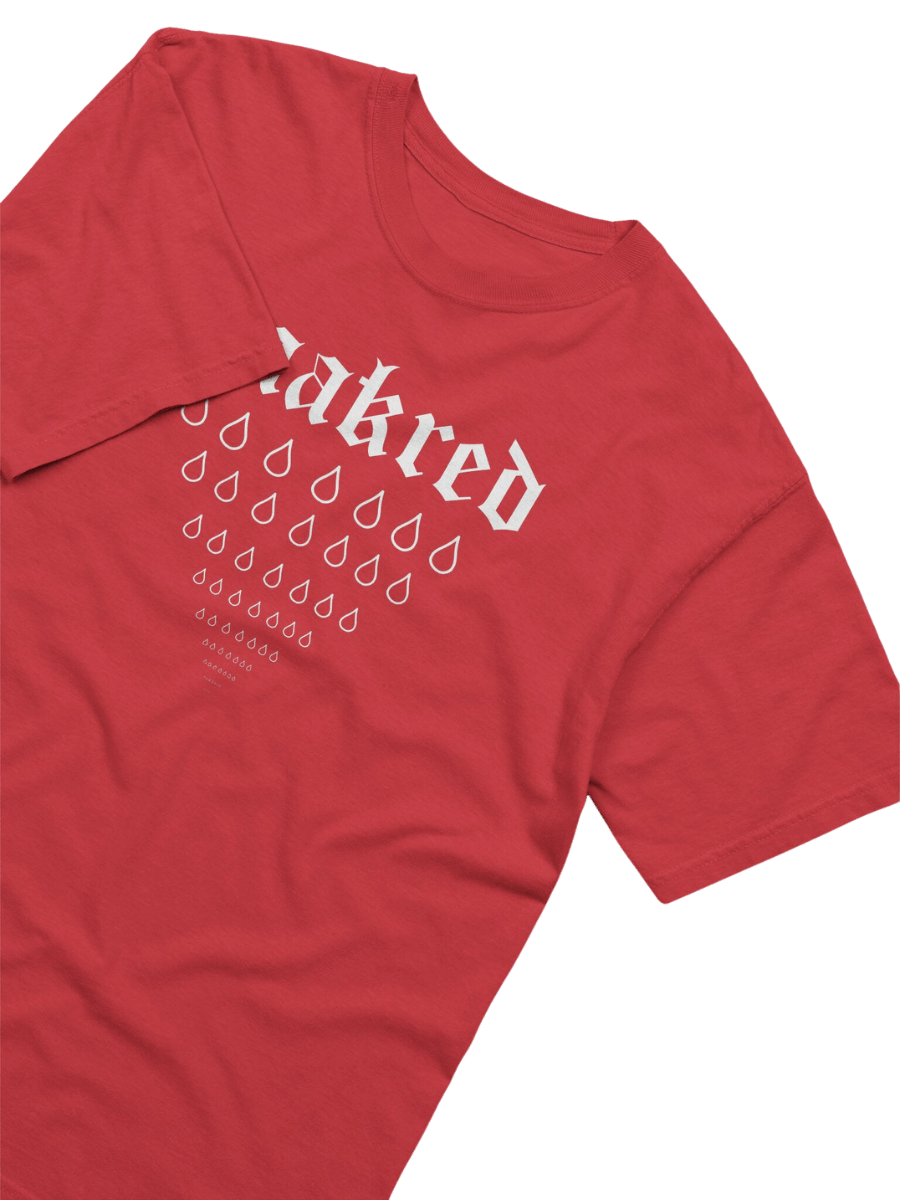 Saakred Tears Tee (red) product image (3)