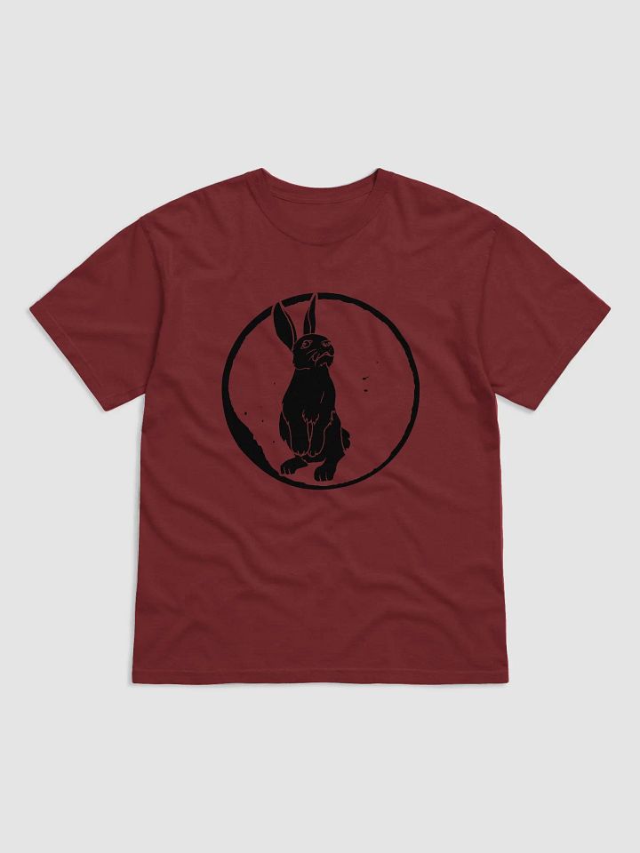 Heavyweight T-Shirt - HARE 0001 - BLACK product image (17)