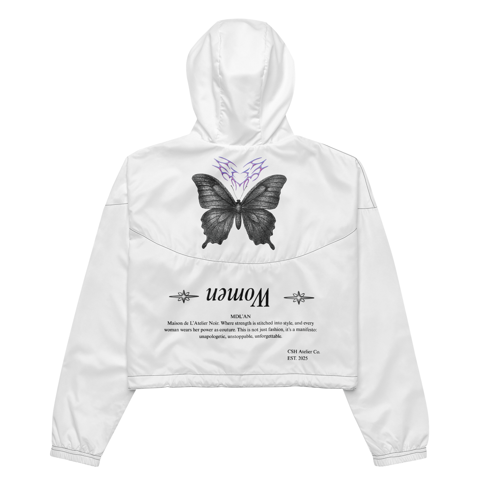 MDL'AN Butterfly Manifesto Windbreaker - Women's product image (5)