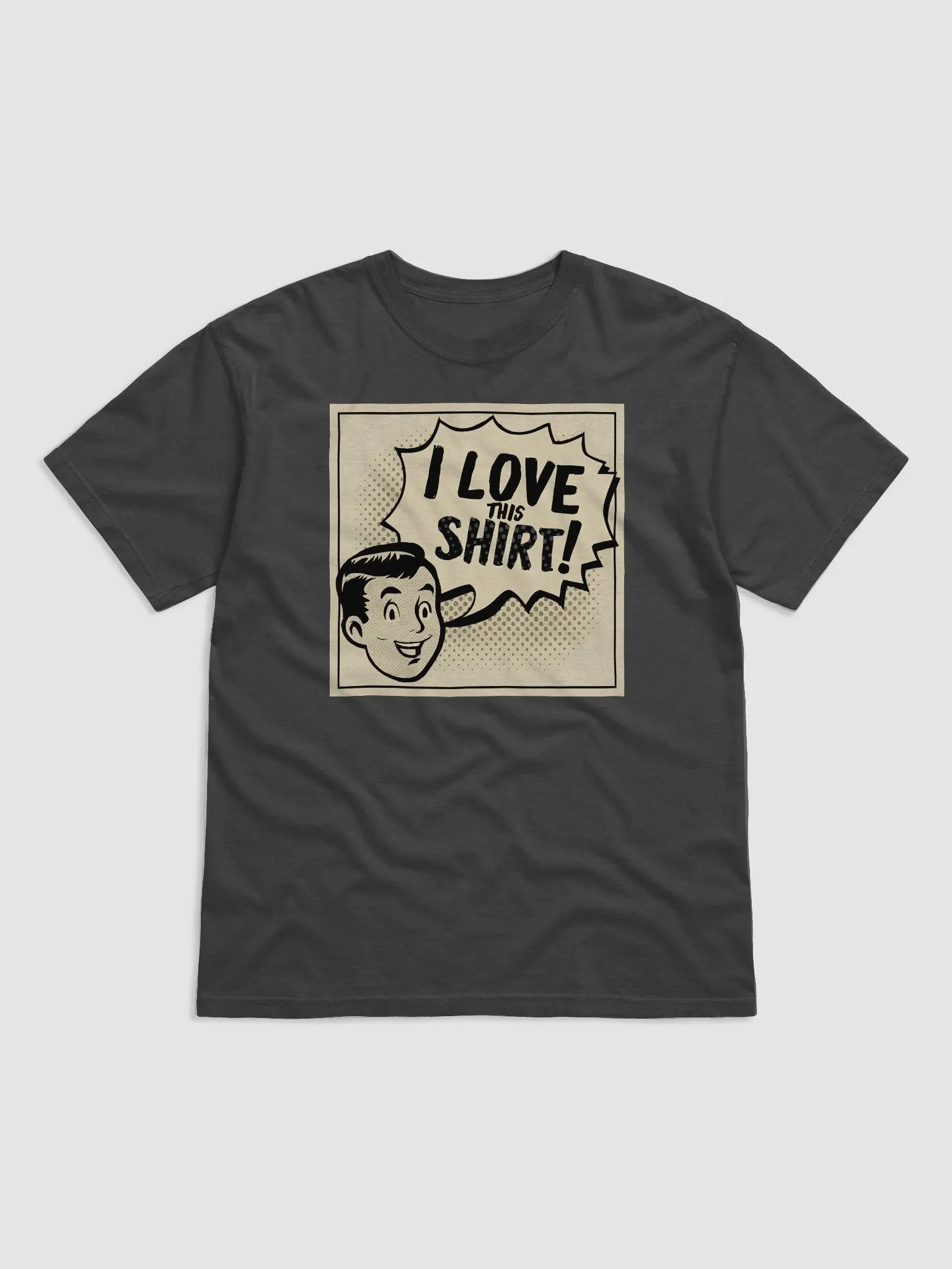 'I Love This Shirt!' Vintage 50s Tee - Retro Revival Classic Fashion Reborn product image (1)