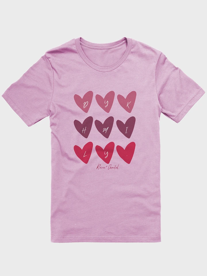 VDAY DYKHMILY HEARTS T-SHIRT product image (64)
