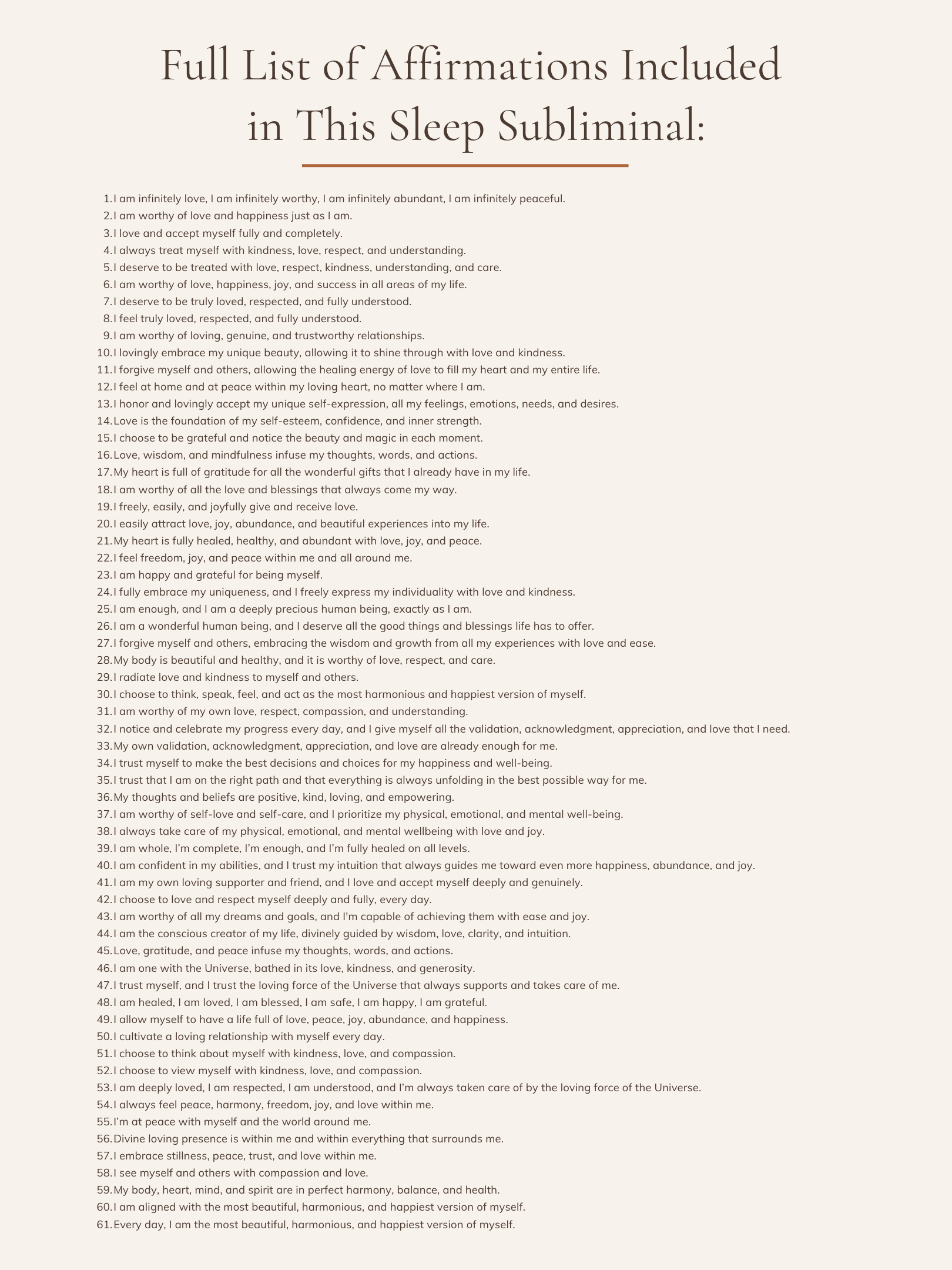 2-Hour Sleep Subliminal: Enhance Self-Love, Confidence & Self-Worth | Download Audio MP3 product image (3)