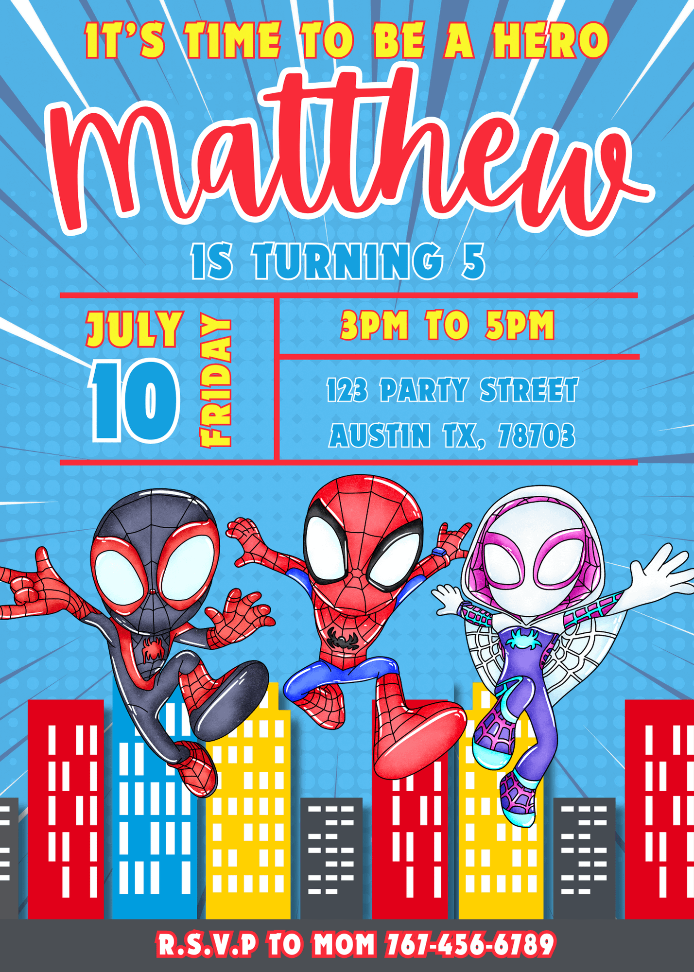 Spidey and His Amazing Friends: Superhero Birthday Bash