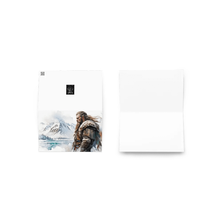 Greeting Card - Norseman & Mountain View product image (6)