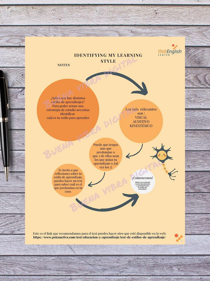 Organizador para tus clases de inglés o español con hipervínculos product image (2)