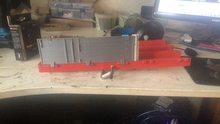 stl files for a drop down flatbed trailer in 1/14 product image (2)