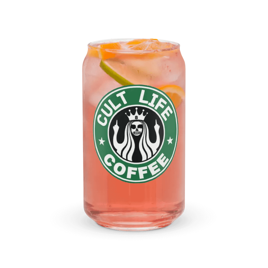 CULT LIFE COFFEE CAN GLASS product image (5)