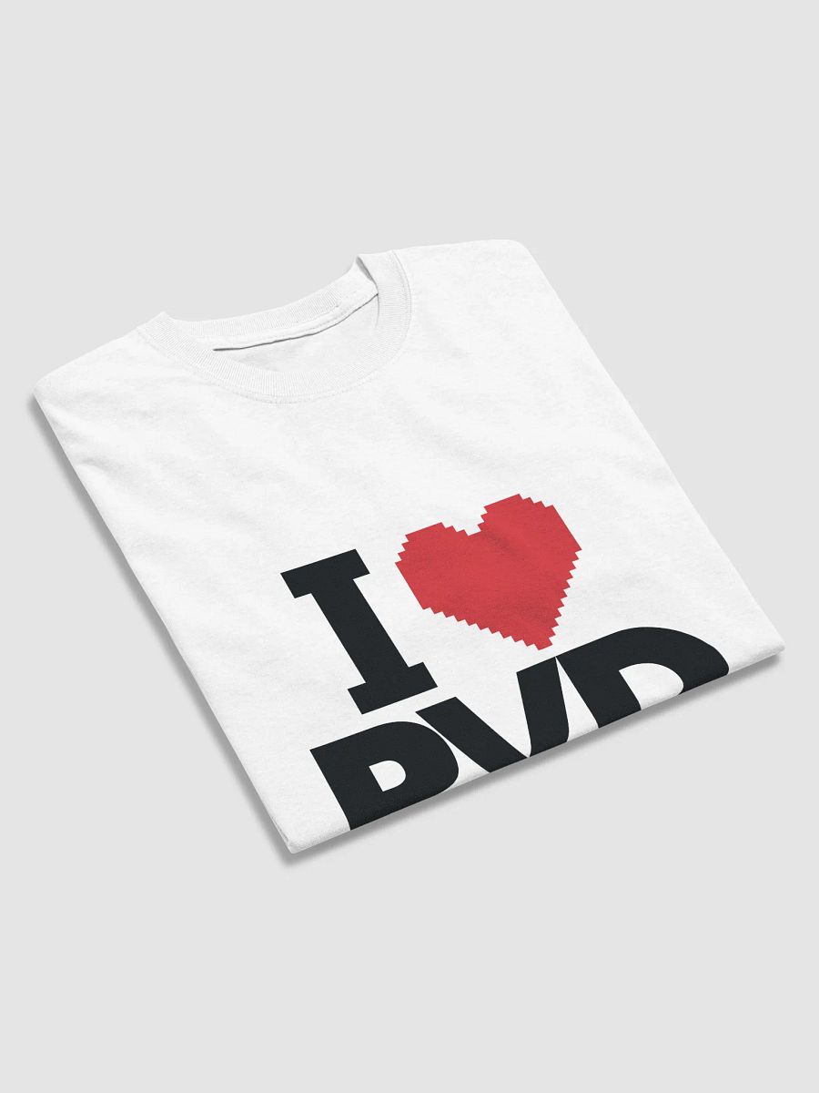 IHEARTPVD.COM | 8-BIT | WHITE TEE product image (3)