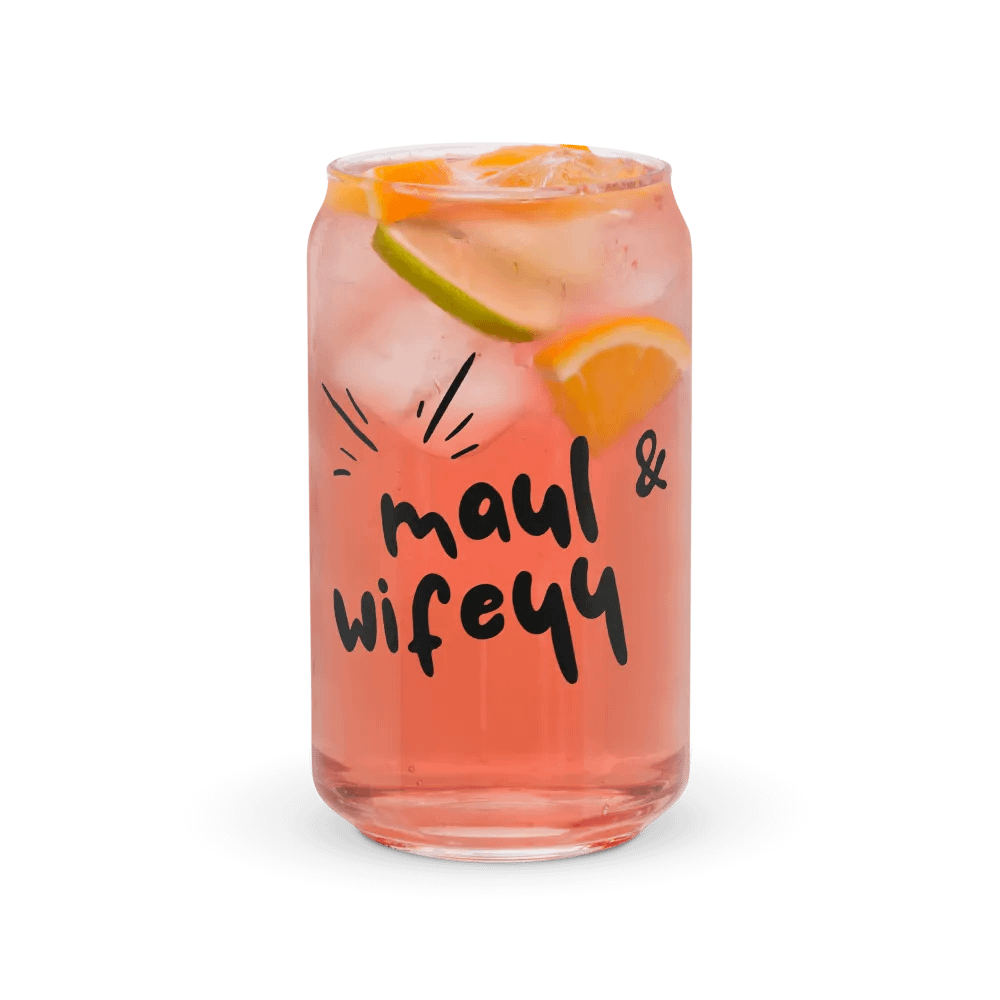 Maul & Wifeyy Collab - Can-Shaped Glass product image (7)