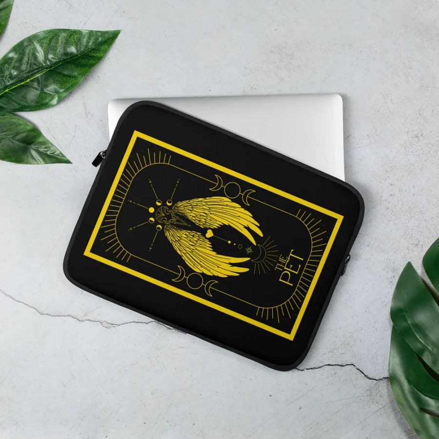 The Pet Gold Laptop Sleeve product image (3)
