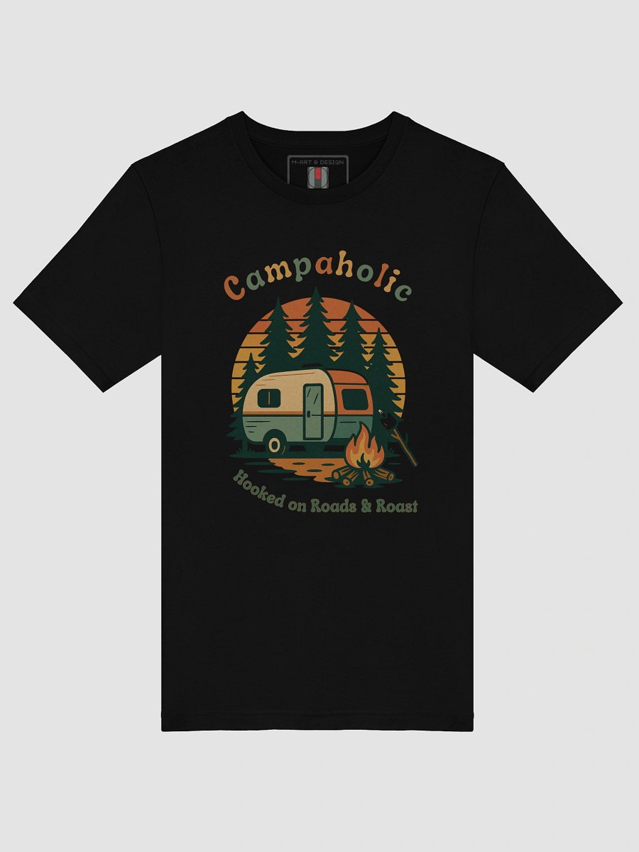 Campaholic- Hooked on Roads & Roast - T-Shirt product image (50)