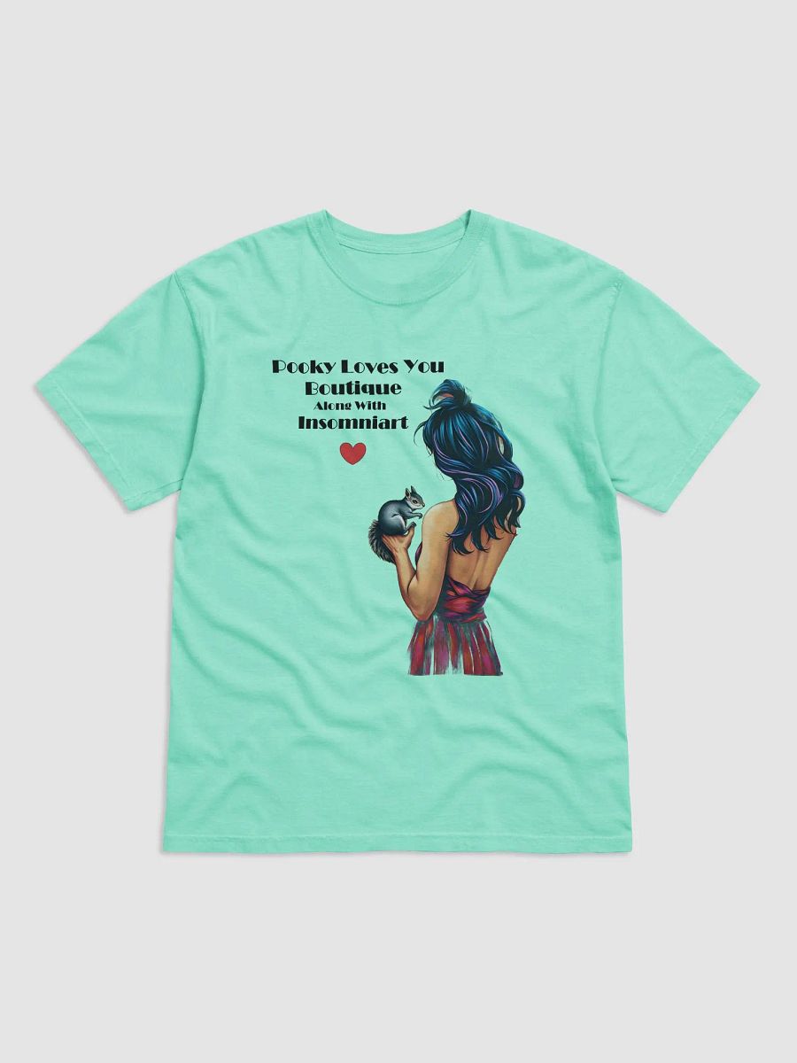 supersoft tee with pooky, his mama and each of their companies! product image (1)