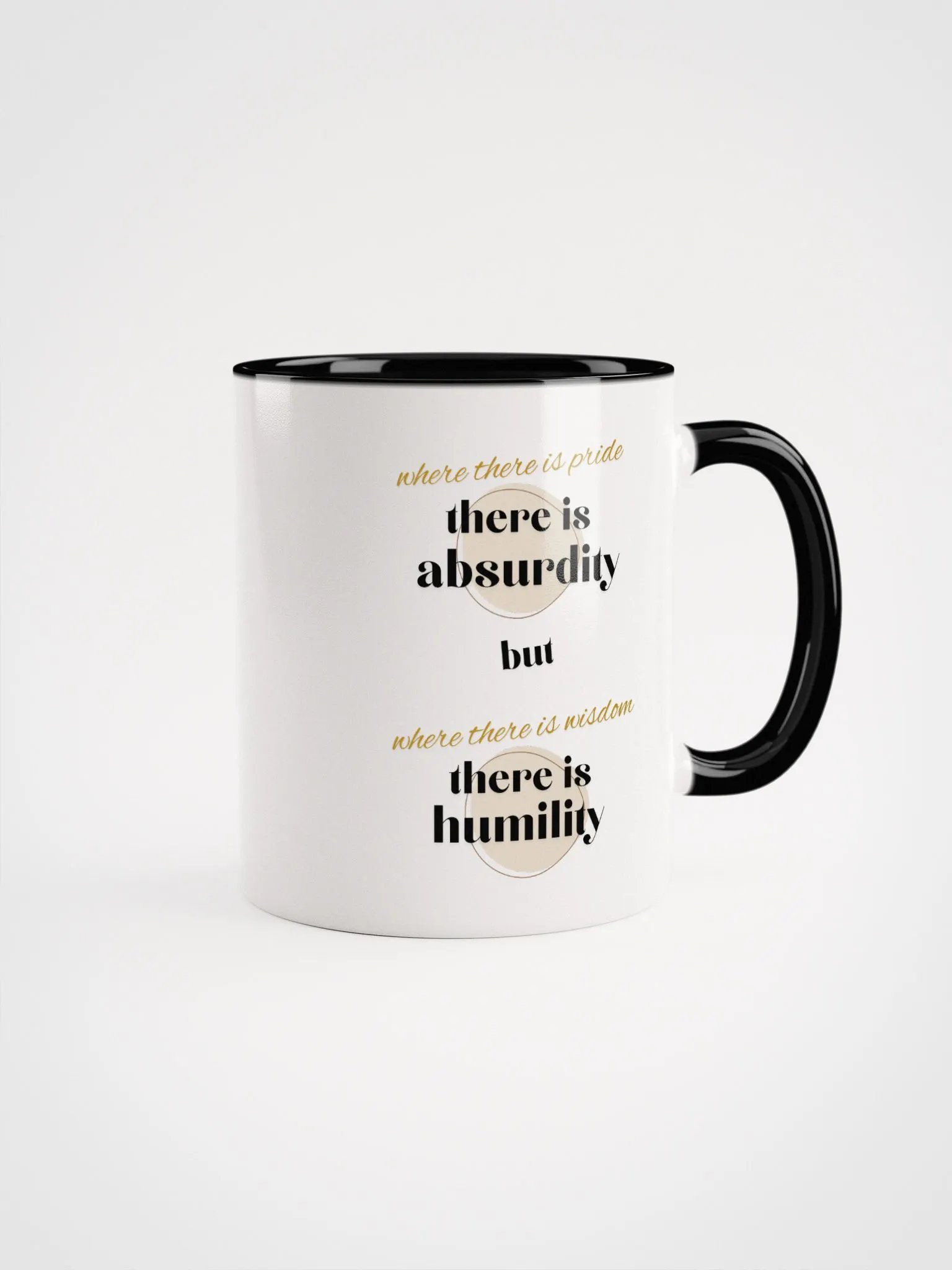 Wisdom + Humility Ceramic Mug product image (1)