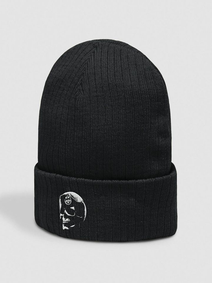 Skull Beret Subdued Beanie product image (6)