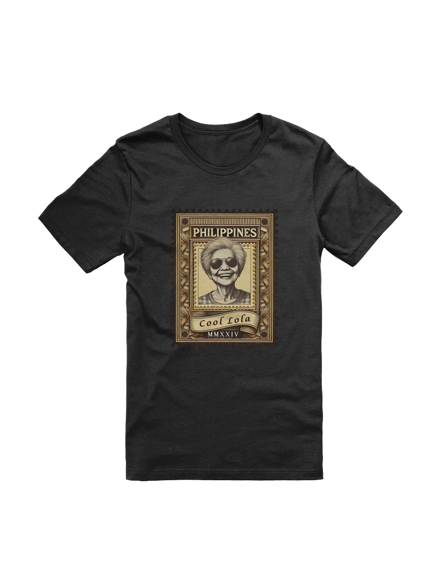 Cool Lola Vintage Philippines Stamp T-Shirt product image (1)