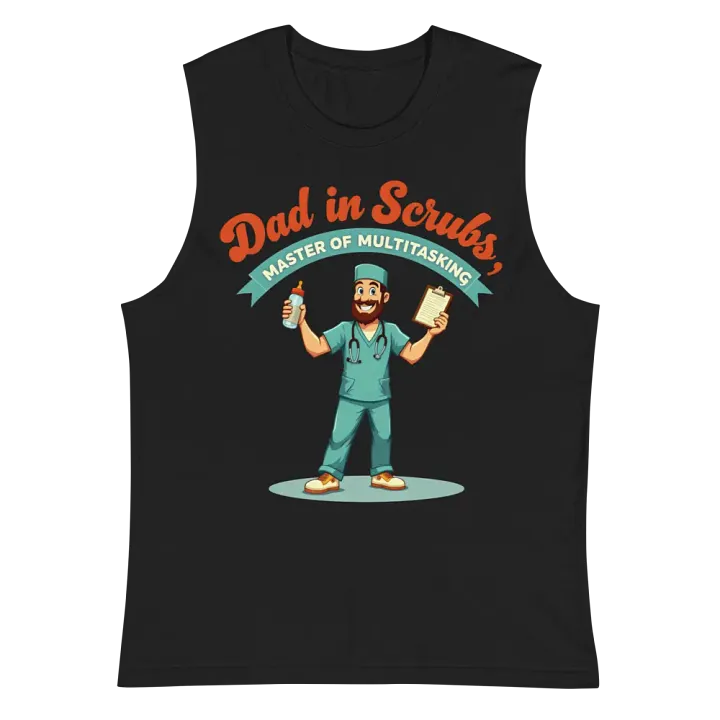 Multitasking Dad Muscle Tank product image (3)