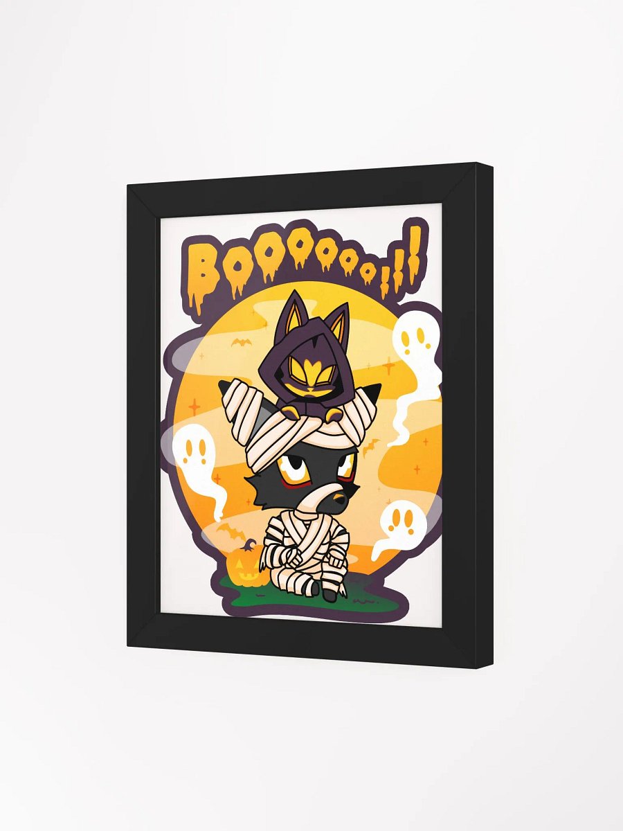 Mummy Meets Mischievous Companion Matte Poster product image (45)