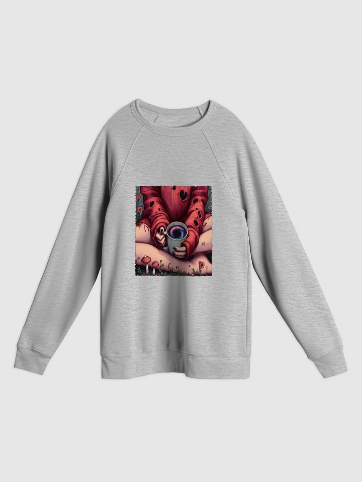 Smoothing The Edges Of My Chaos Unisex Sponge Fleece Raglan Sweatshirt product image (5)