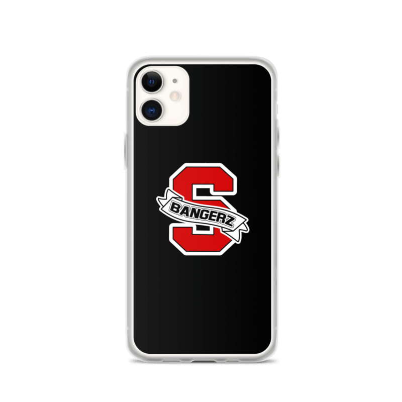Speaker Bangerz iPhone Case (Black Transparent) product image (1)