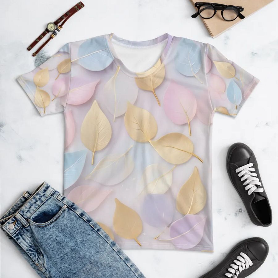 Pastel Paradise Women's All-Over Print T-Shirt product image (10)