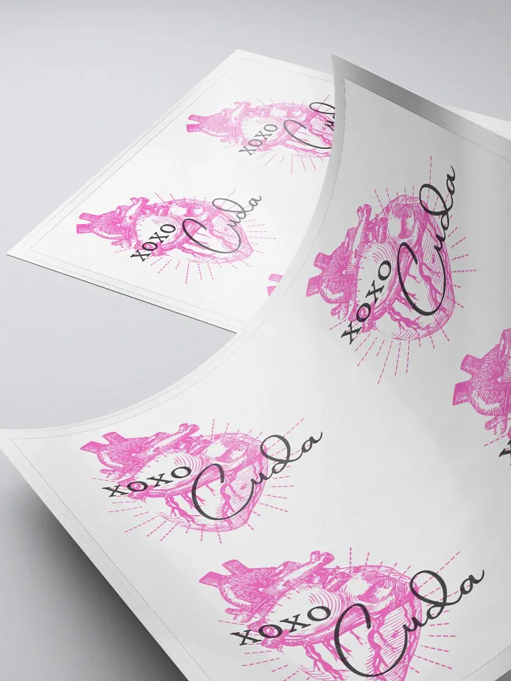 xoxo Cuda Sticker product image (2)
