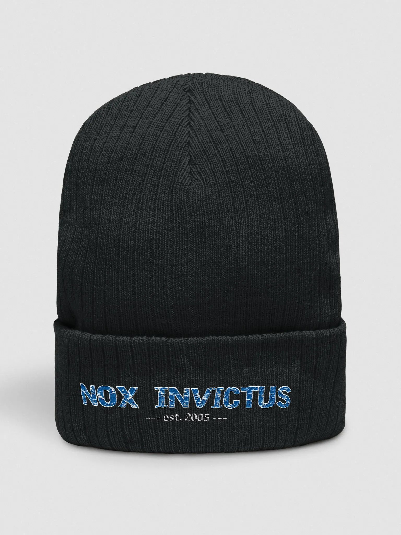 NOX INVICTUS Ribbed Knit Beanie product image (1)