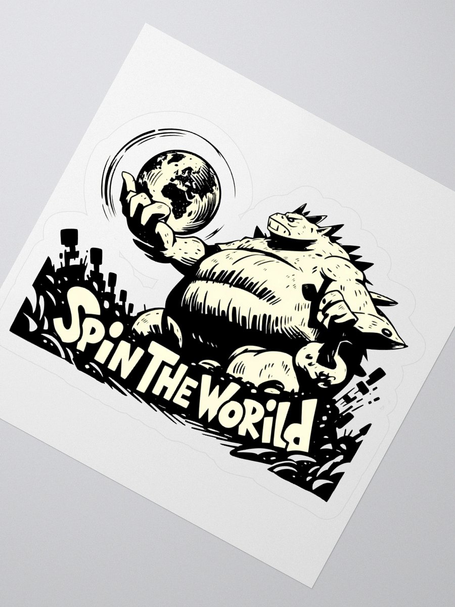 Monochrome Monster: Spin the World Sticker product image (4)